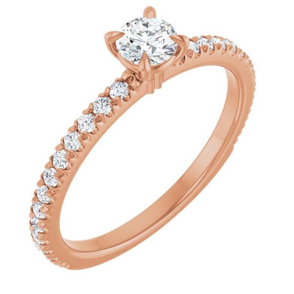 Claw-Prong Engagement Ring