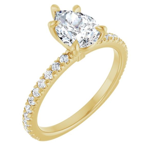 Claw-Prong Engagement Ring