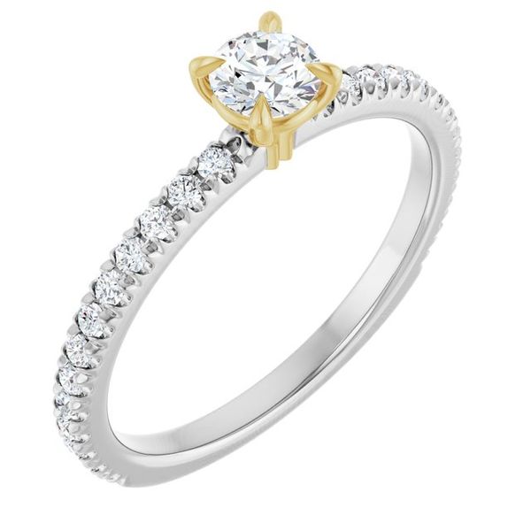 Claw-Prong Engagement Ring