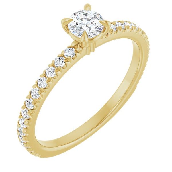 Claw-Prong Engagement Ring