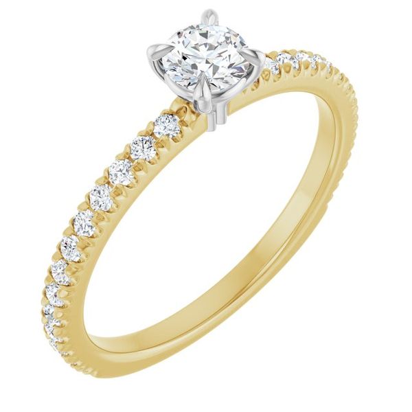 Claw-Prong Engagement Ring