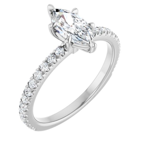Claw-Prong Engagement Ring