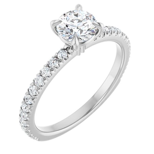 Claw-Prong Engagement Ring