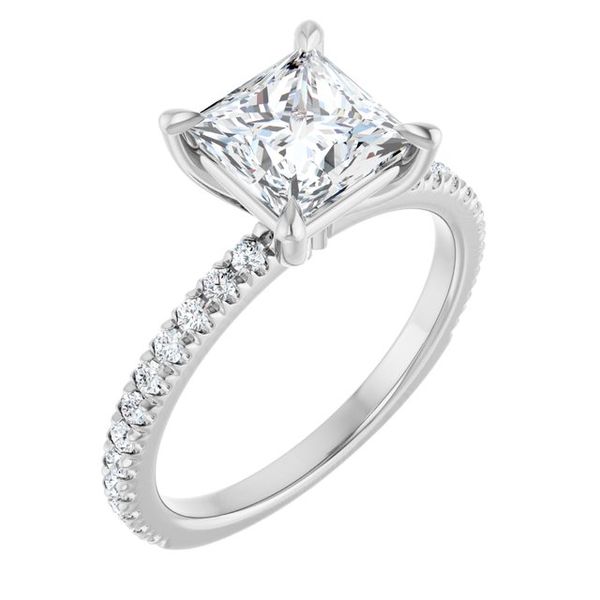 Claw-Prong Engagement Ring