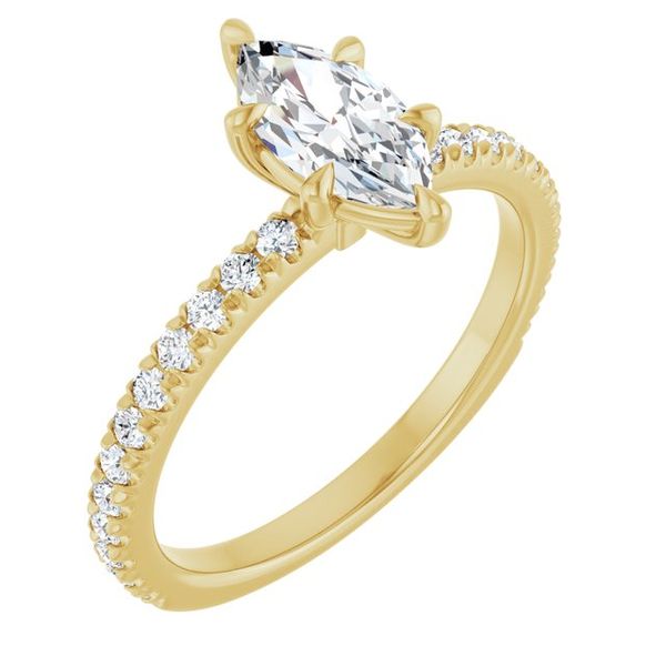 Claw-Prong Engagement Ring