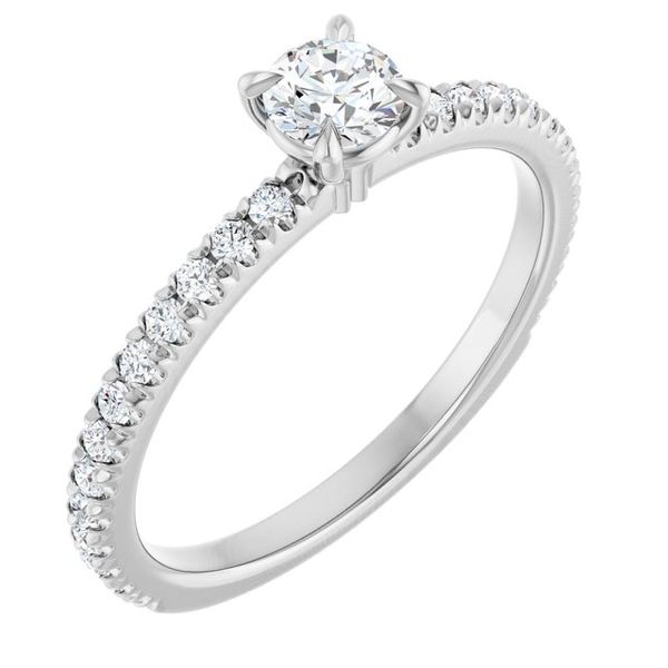 Claw-Prong Engagement Ring