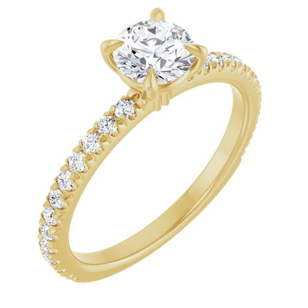 Claw-Prong Engagement Ring