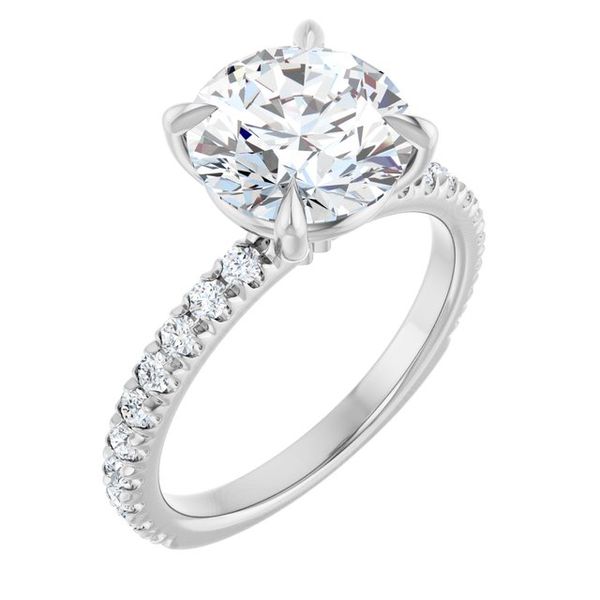 Claw-Prong Engagement Ring