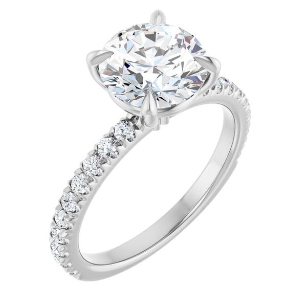 Claw-Prong Engagement Ring