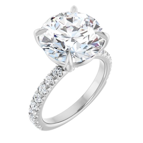 Claw-Prong Engagement Ring