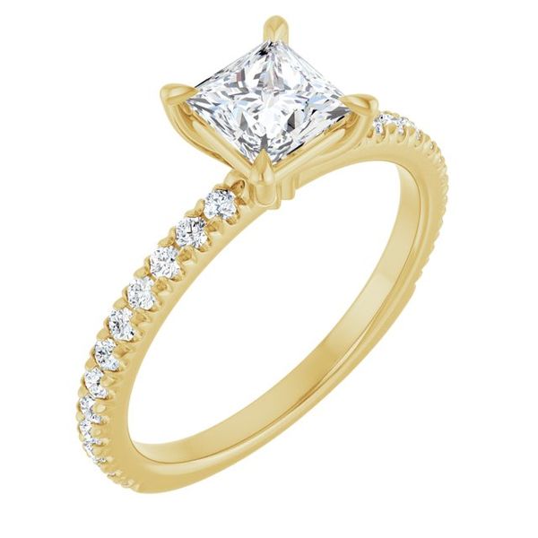 Claw-Prong Engagement Ring