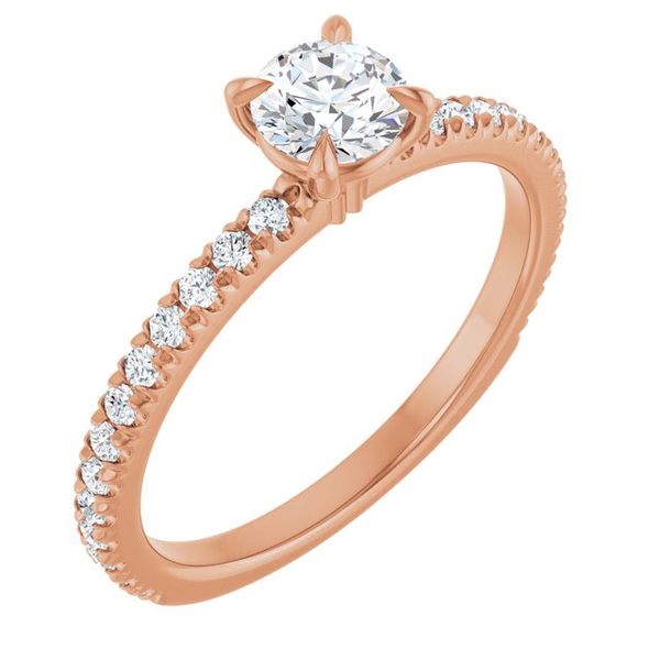 Claw-Prong Engagement Ring