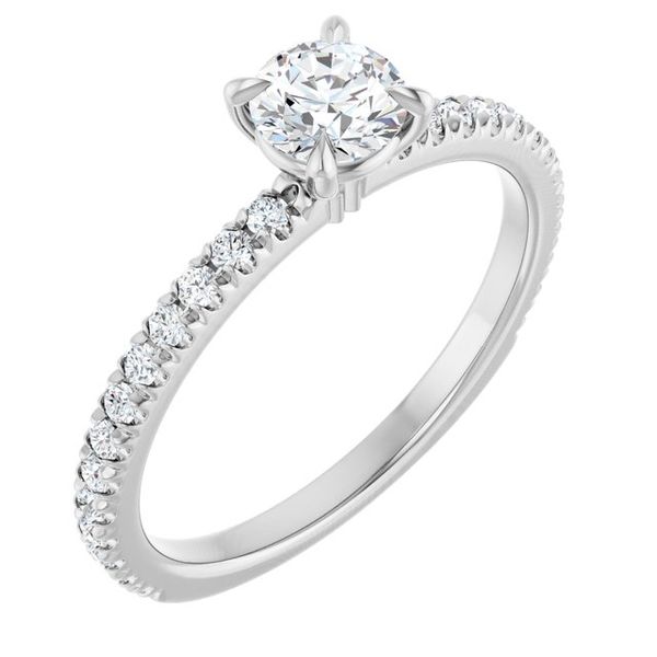 Claw-Prong Engagement Ring