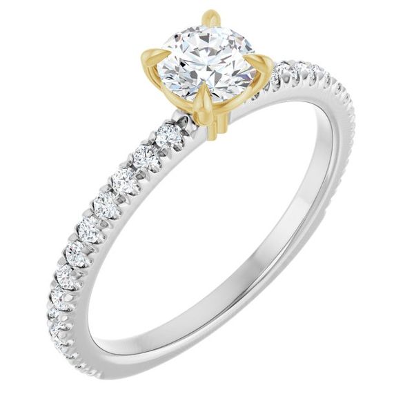 Claw-Prong Engagement Ring