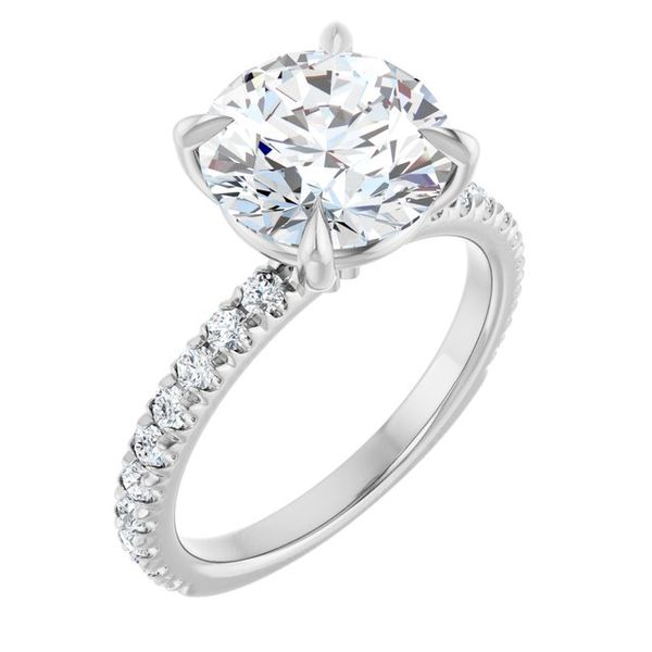 Claw-Prong Engagement Ring