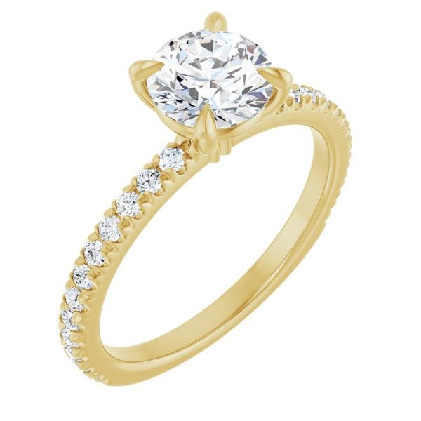 Claw-Prong Engagement Ring