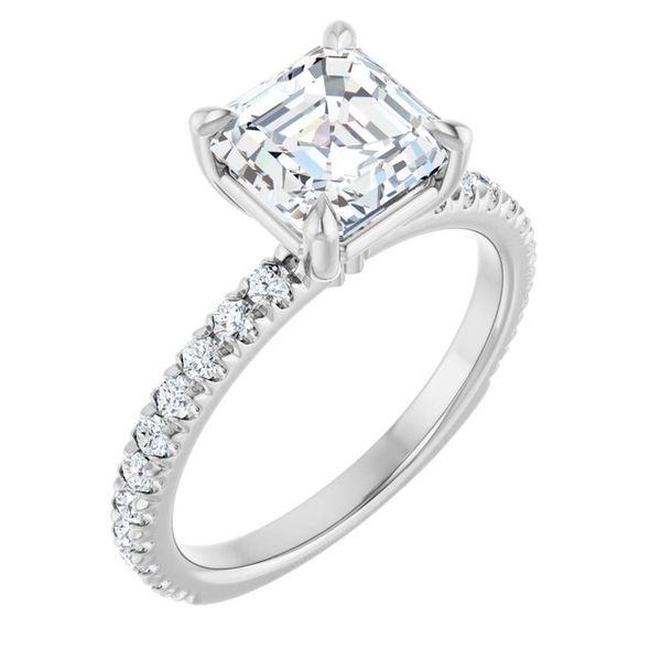 Claw-Prong Engagement Ring