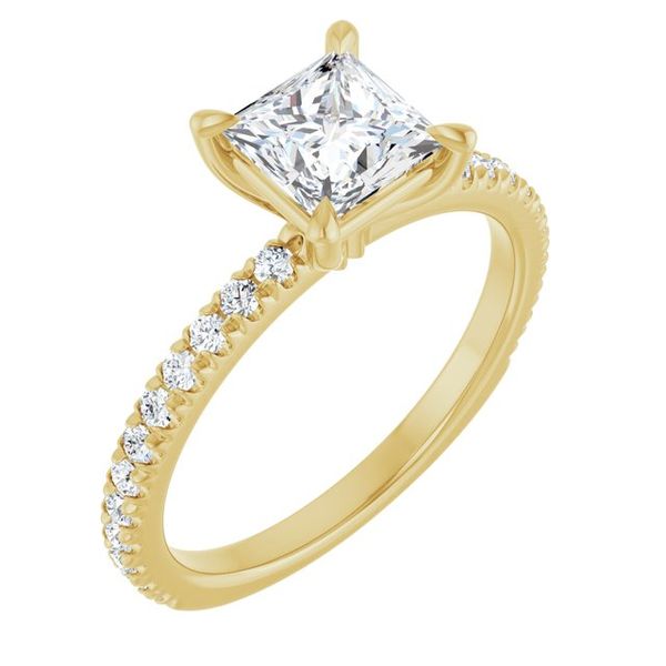 Claw-Prong Engagement Ring