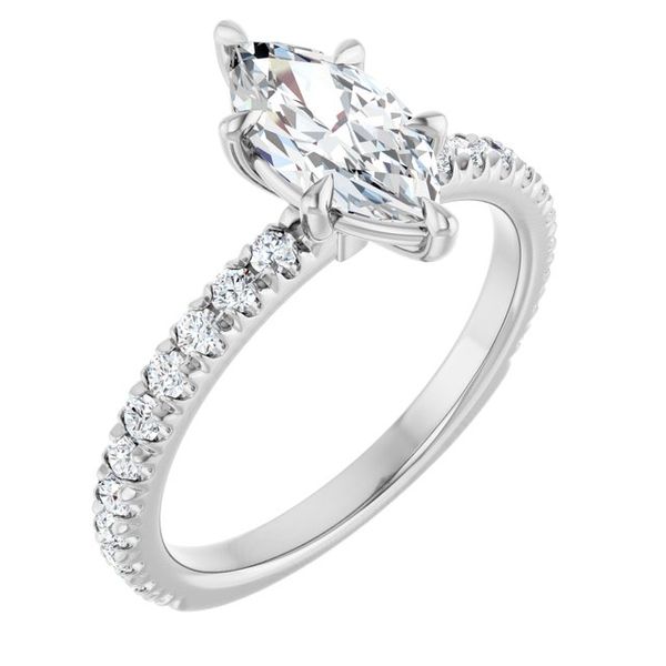Claw-Prong Engagement Ring