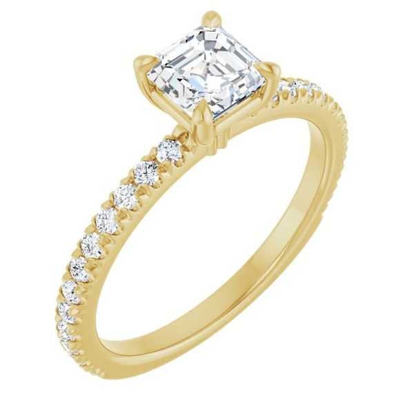 Claw-Prong Engagement Ring
