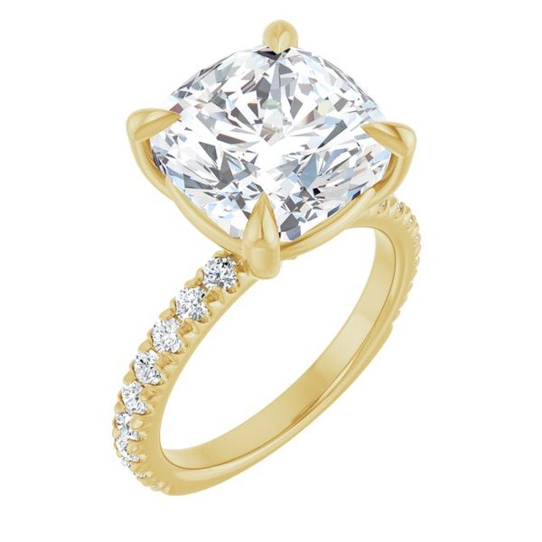 Claw-Prong Engagement Ring