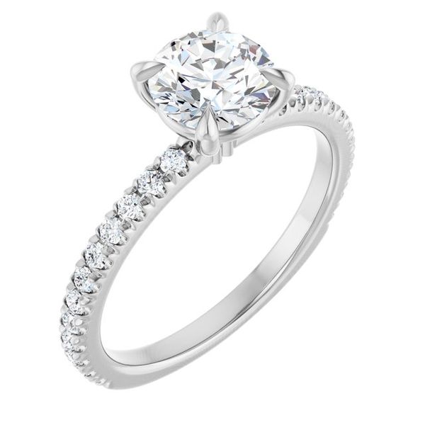 Claw-Prong Engagement Ring