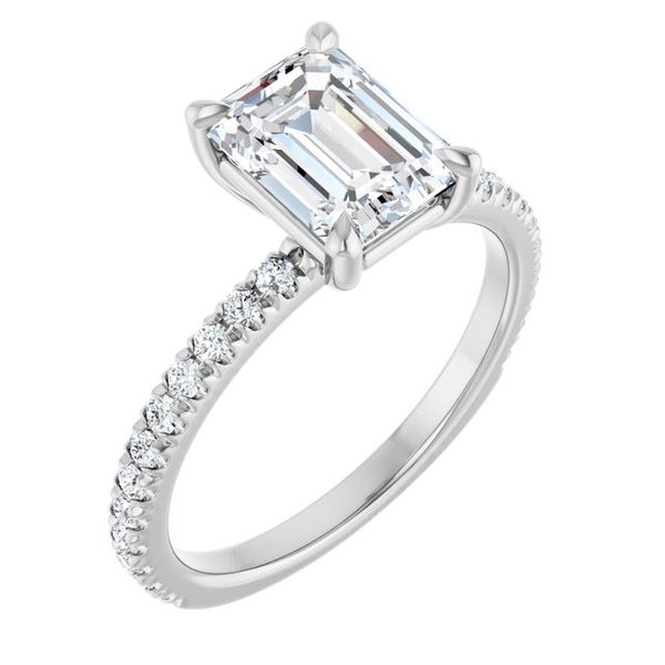 Claw-Prong Engagement Ring