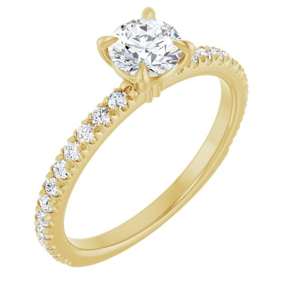 Claw-Prong Engagement Ring