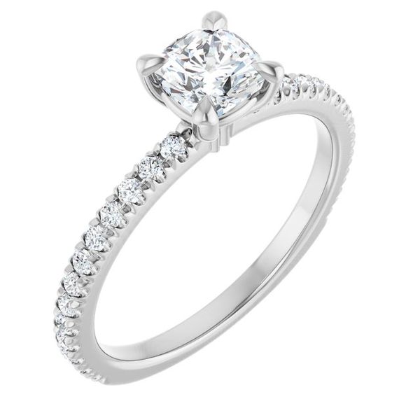Claw-Prong Engagement Ring