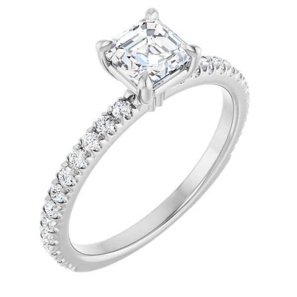 Claw-Prong Engagement Ring