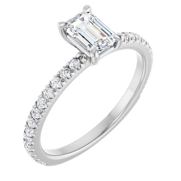 Claw-Prong Engagement Ring