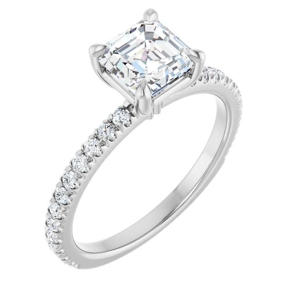 Claw-Prong Engagement Ring