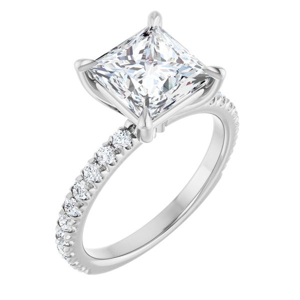 Claw-Prong Engagement Ring