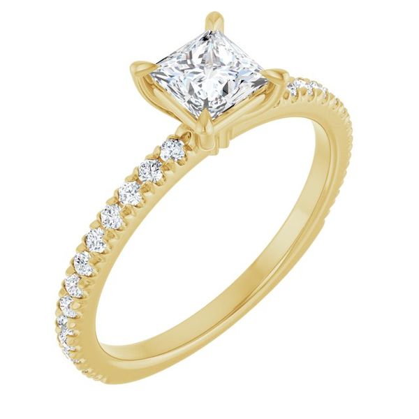 Claw-Prong Engagement Ring