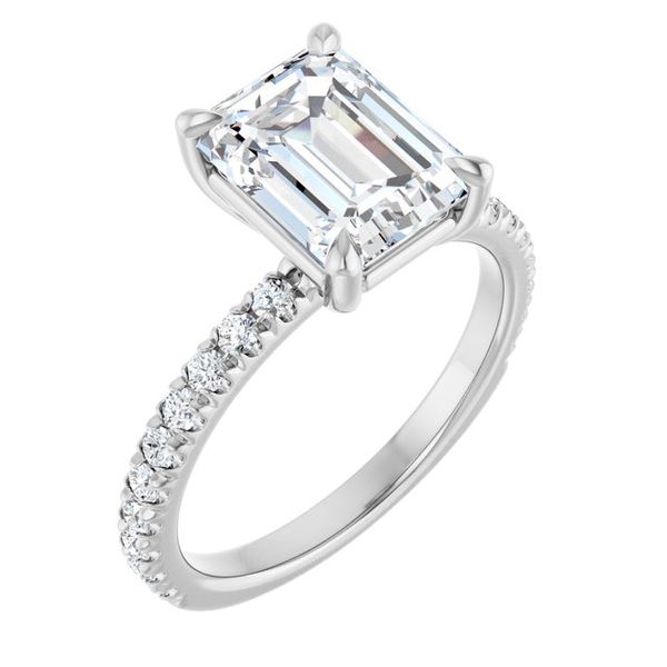 Claw-Prong Engagement Ring