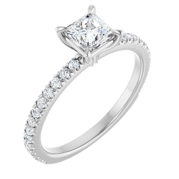 Claw-Prong Engagement Ring
