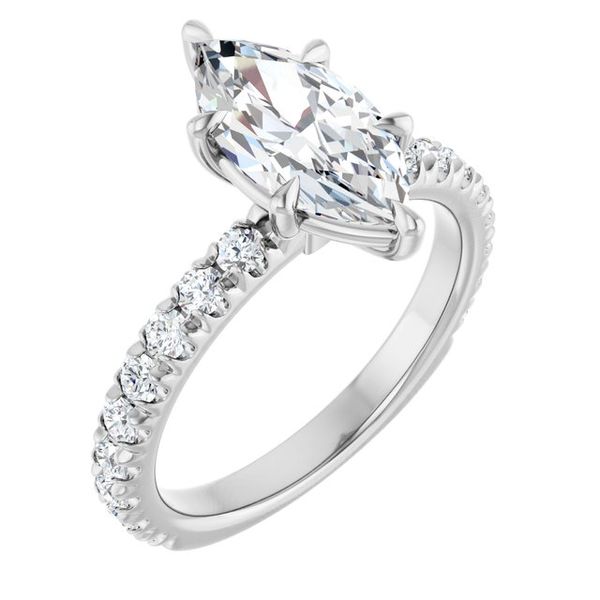 Claw-Prong Engagement Ring