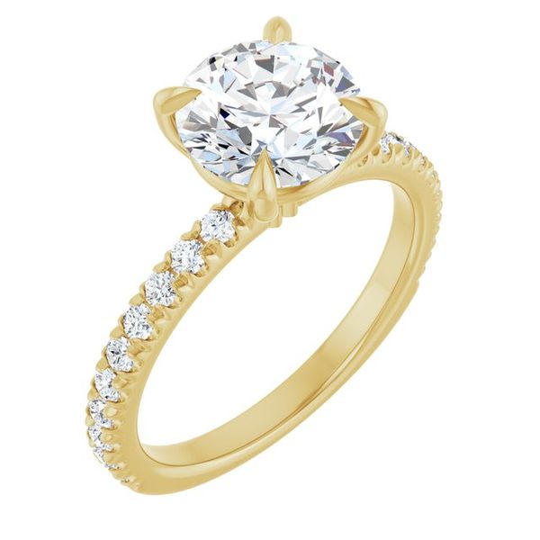 Claw-Prong Engagement Ring