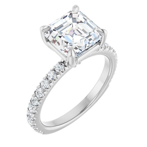 Claw-Prong Engagement Ring