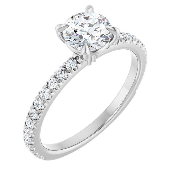 Claw-Prong Engagement Ring