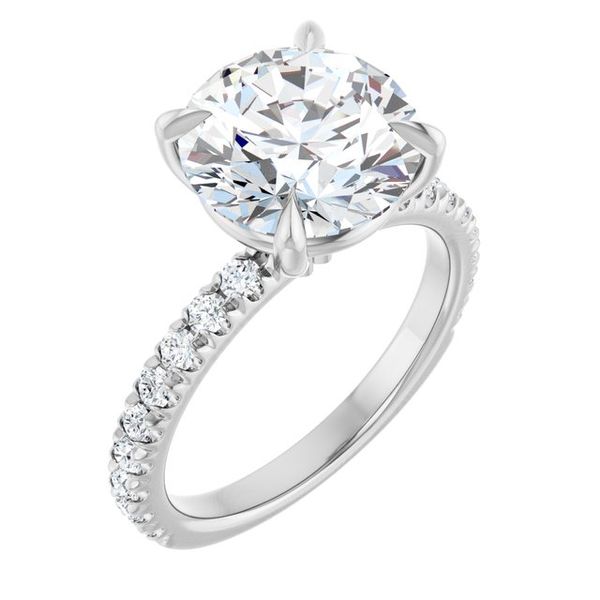 Claw-Prong Engagement Ring