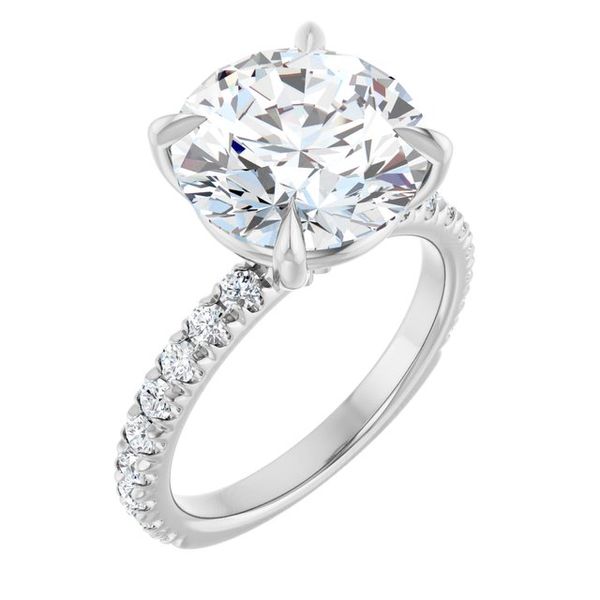 Claw-Prong Engagement Ring