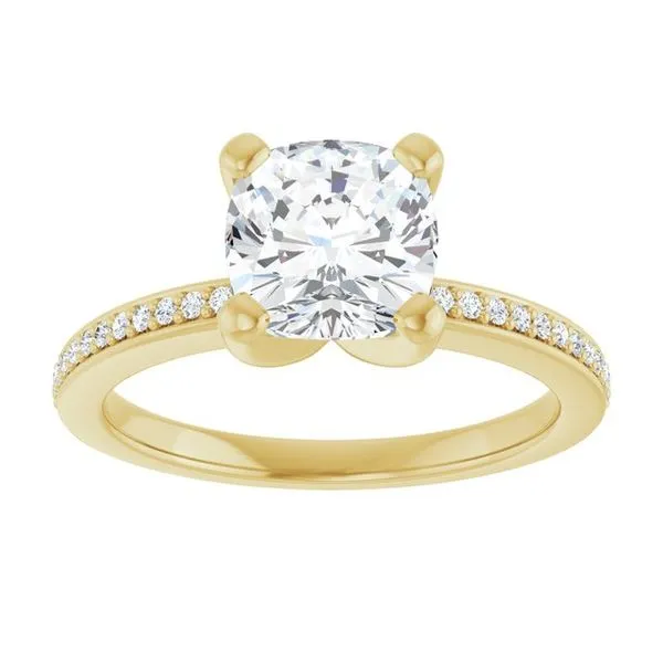 Solitaire Engagement Ring Image 3 Northwood Jewelers Northwood, OH