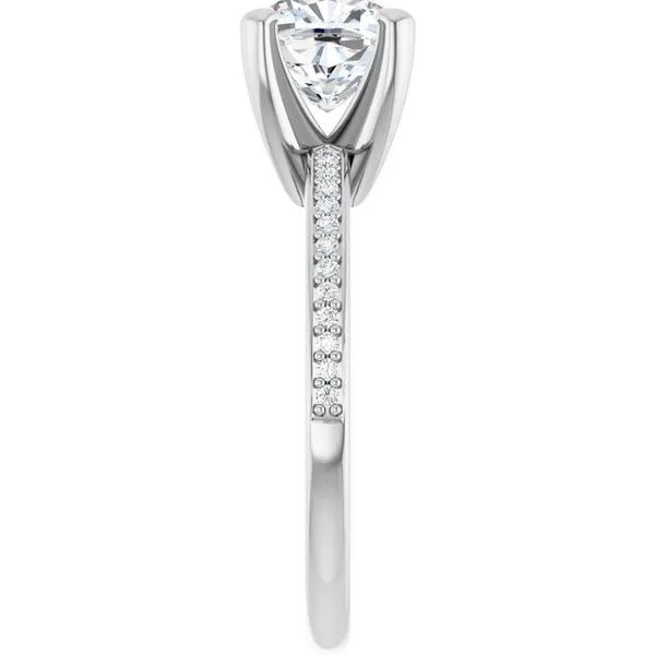 Solitaire Engagement Ring Image 4 Northwood Jewelers Northwood, OH