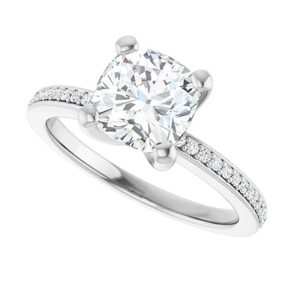 Solitaire Engagement Ring Image 5 Natale Jewelers Sewell, NJ