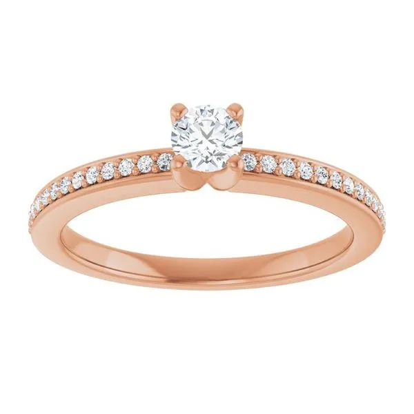 Solitaire Engagement Ring Image 3 Northwood Jewelers Northwood, OH