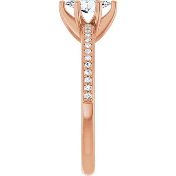 Accented Engagement Ring Image 4 Mark Jewellers La Crosse, WI