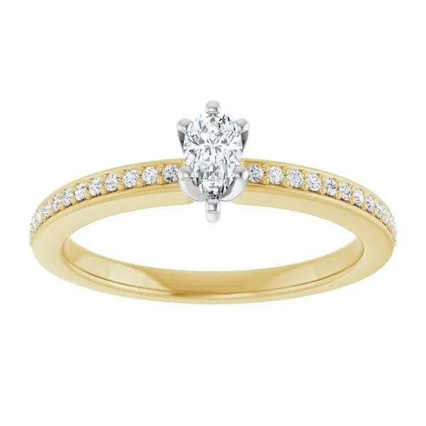 Solitaire Engagement Ring Image 3 Northwood Jewelers Northwood, OH