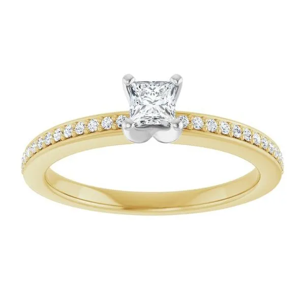 Solitaire Engagement Ring Image 3 Northwood Jewelers Northwood, OH