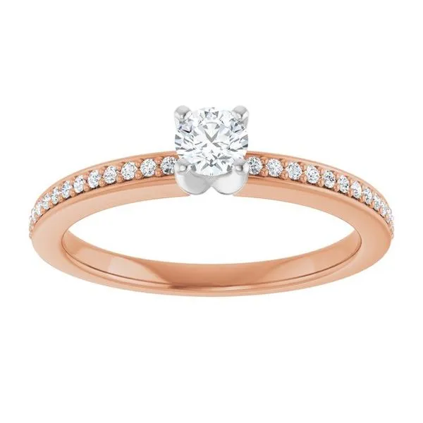 Solitaire Engagement Ring Image 3 Northwood Jewelers Northwood, OH